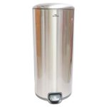 Storesome Stainless Steel Dustbin Round 30L - Image 5