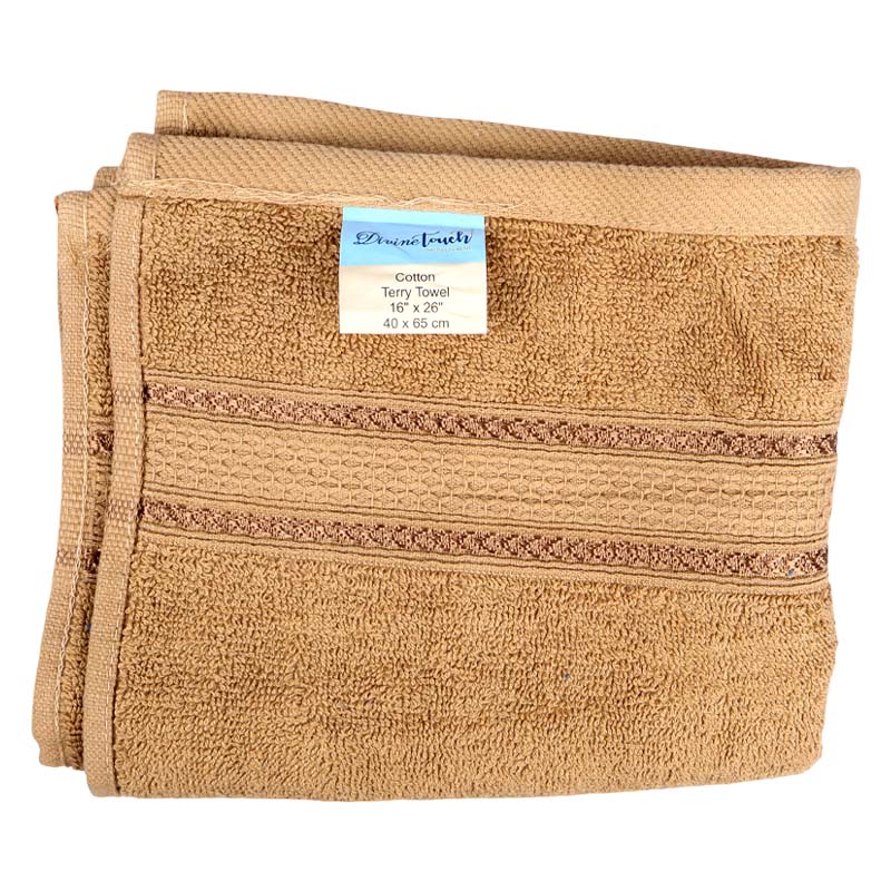 IMG_1741 Divine Touch Hand Towel Beige 40X65Cm - Image 1