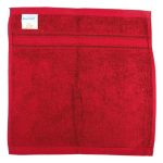 Divine Touch Face Towel Burgundy 35X35Cm
