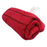 Divine Touch Face Towel Burgundy 30X30Cm - Image 3