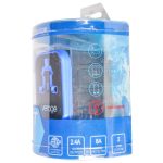 Verage Universal Worlwide Adaptor Neon Blue VG-5507 - Image 3