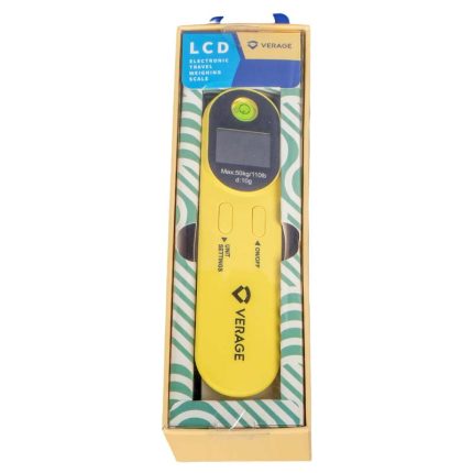 Verage Lcd Electronic Travel Weighing Scale Sunshine Yellow VG-5530