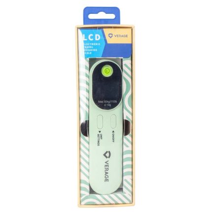 Verage Lcd Electronic Travel Weighing Scale Mint Green VG-5530