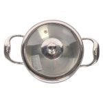 Vinod Platinum Triply Medium Belly Saucepot - 16Cm, 2L - Image 4