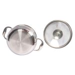 Vinod Platinum Triply Medium Belly Saucepot - 16Cm, 2L - Image 3