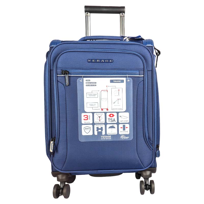 IMG_9504 Verage Toledo Trolley Bag GM21002 Navy 19" - Image 1