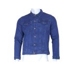 Storesome Craxx Men Denim Jacket #4145 Mid Blue M