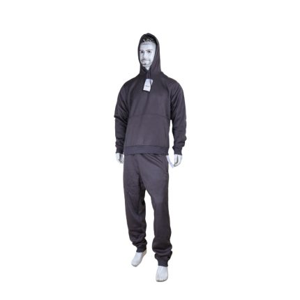 Storesome Craxx Men Knits Fleece Track 2 pc set #K-077 Dk. Grey XXL