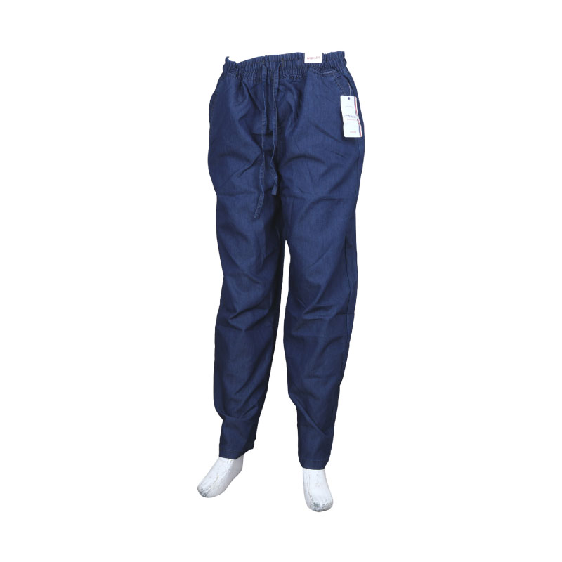 7037 Storesome Craxx Ladies Wide Leg Pajama #1557 Dark Blue 36 - Image 1