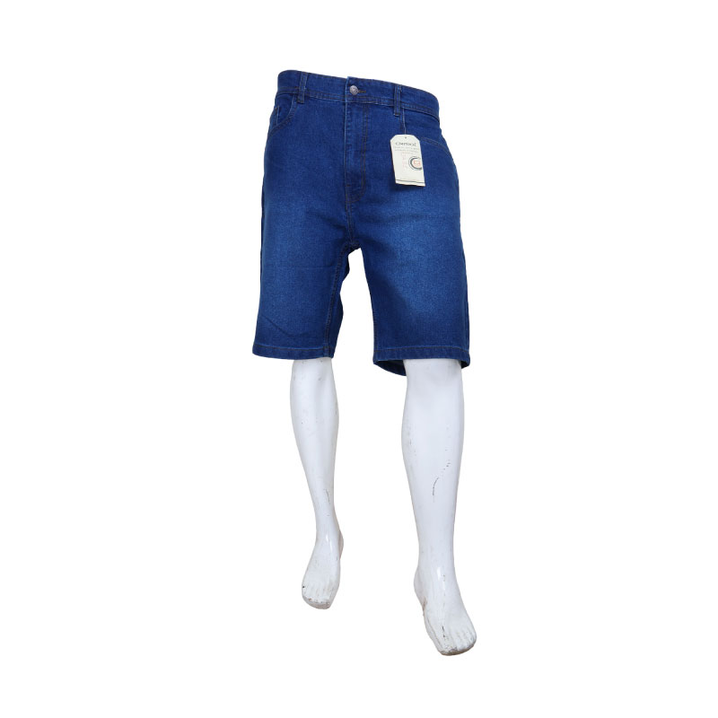 7068 Storesome Craxx Men Denim Bermuda #3435 Mid Blue 38 - Image 1
