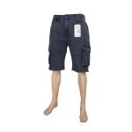 Storesome Craxx Men Denim Bermuda Cargo #3448 Grey 36