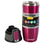 The Contigo West Loop Stainless Steel 470ml Raspberry - Image 3