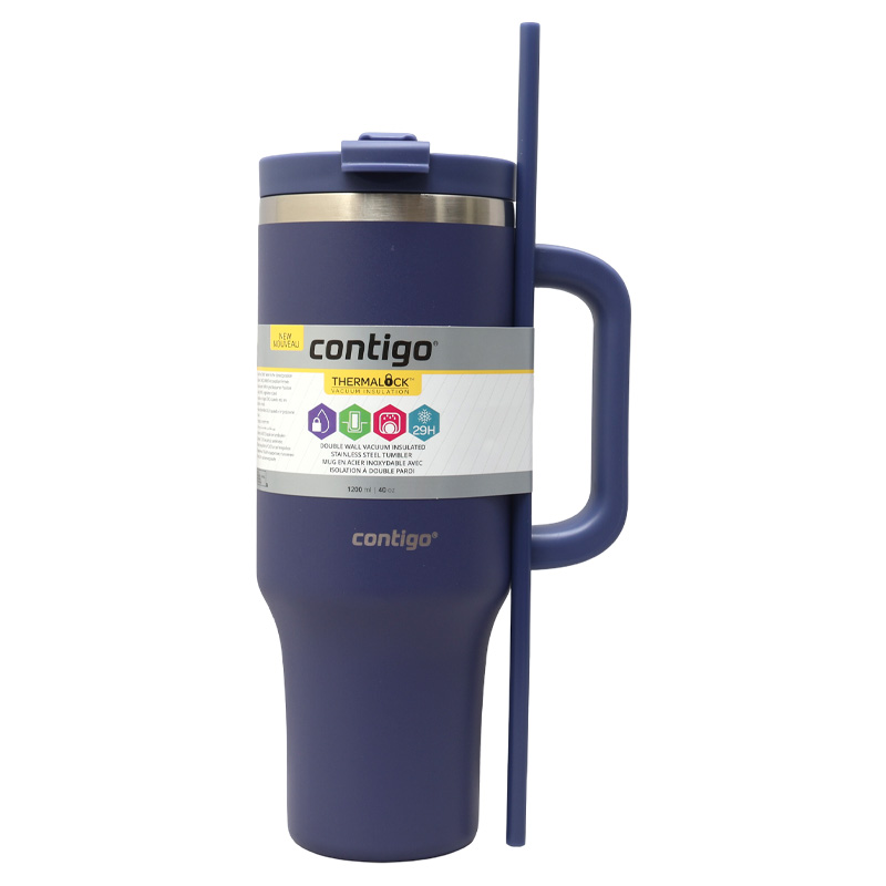 Contigo Streeterville Tumbler SS 1200ml – Indigo Contigo Streeterville Tumbler SS 1200ml – Indigo - Image 1