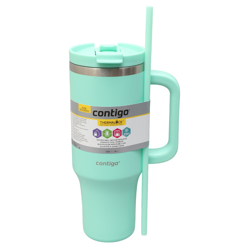 Contigo Streeterville Stainless Steel Tumbler 1200ml - Reef Contigo Streeterville Stainless Steel Tumbler 1200ml - Reef - Image 1