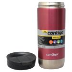 Contigo Huron 2.0 Stainless Steel Travel Mug 470ml – Azalea - Image 3