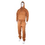 Storesome Craxx Men Knits Fleece Track 2 pc set #K-078 Camel L