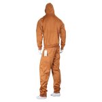 Storesome Craxx Men Knits Fleece Track 2 pc set #K-078 Camel L - Image 2