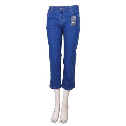 Storesome Craxx Girls Denim Straight Jeans #7192 Mid Blue 9/10Y