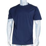 Storesome Craxx Men Knits T-Shirt #K-073- C Navy (XL)