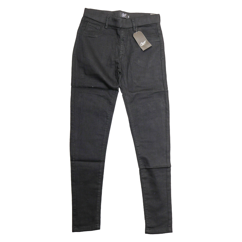 Storesome Craxx Girls Denim Jegging #8160 in black, size 13/14 years Storesome Craxx Girls Denim Jegging #8160 – Black (13/14 Years) - Image 1