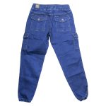 Storesome Craxx Boys Denim Cargo Joggers #10199 Dark Blue - 9/10Yrs - Image 2