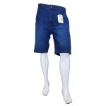 Storesome Craxx Men Denim Bermuda #3435 - Mid Blue (Size 38)