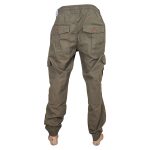 Storesome Craxx Men Twill 6 Pocket Joggers #5345 Olive (Size 38) - Image 2
