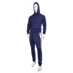 Storesome Craxx Men Knits Track 2 pc set #K-079 Navy L