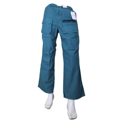 Storesome Craxx Ladies Cotton Wide Leg Pant #1553 Sea Green – Size 28