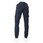 Storesome Craxx Men Twill 6 Pocket Joggers #5346 – Black, Size 34 - Image 2
