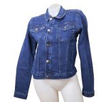Storesome Craxx Ladies Denim Jacket #1570 Dark Blue L