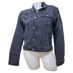 Storesome Craxx Ladies Denim Jacket #1563-A Charcoal XL