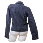 Storesome Craxx Ladies Denim Jacket #1563-A Charcoal XL - Image 2