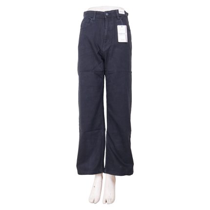 Craxx Ladies Black Denim Wide Leg Jeans #1556 – Size 28