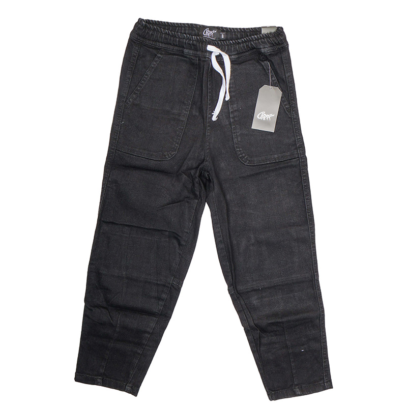Craxx Boys Denim Joggers #10197 – Black (7/8Y) Storesome Craxx Boys Denim Joggers #10197 – Black (7/8Y) - Image 1