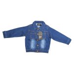 Storesome Craxx Infants Girls Denim Jacket #IN-G-266 Mid Blue 18M