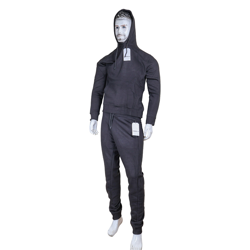 Storesome Craxx Men Knits Track 2-Piece Set #K-087 Black – M Storesome Craxx Men Knits Track 2-Piece Set #K-087 Black – M - Image 1