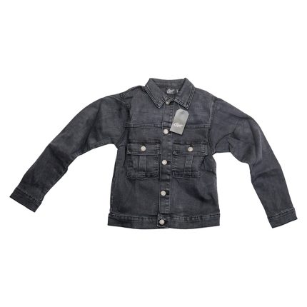 Storesome Craxx Girls Denim Jacket #7190 Grey - (3/4 Years)