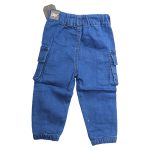 Storesome Craxx Infants Boys Denim Joggers #IN-B-226 – Mid Blue (12 Months) - Image 2