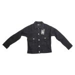 Storesome Craxx Girls Denim Jacket #7189 Black- (7/8 Years)