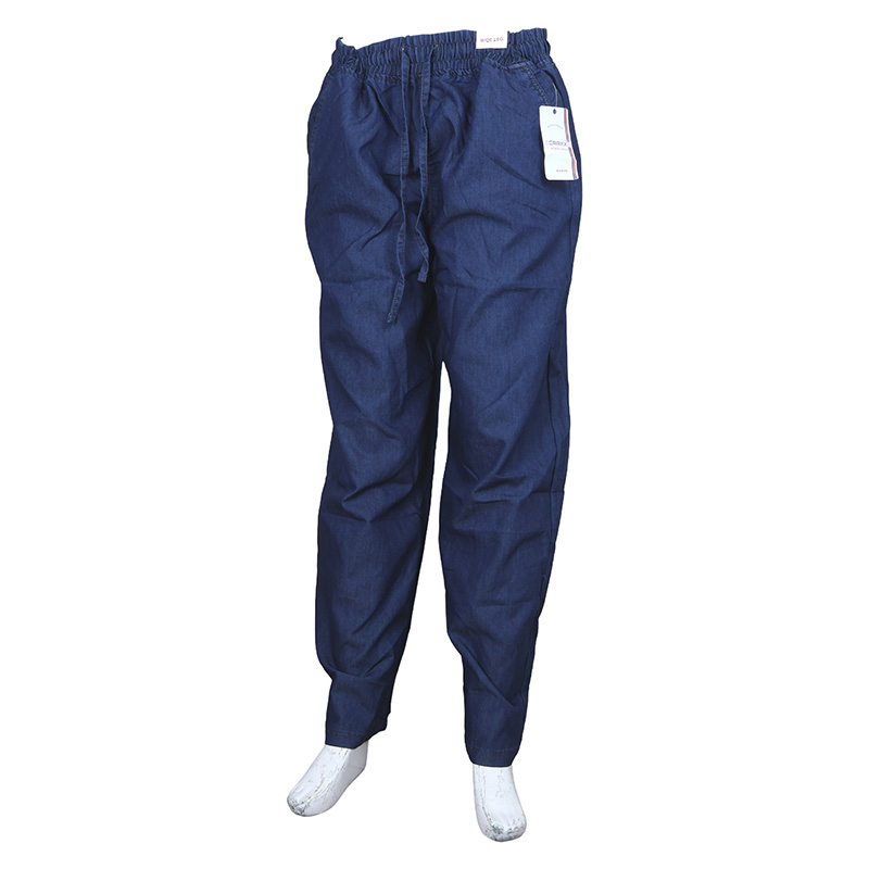 Storesome Craxx Ladies Wide Leg Pajama #1557 Dark Blue - (Size 36) Storesome Craxx Ladies Wide Leg Pajama #1557 Dark Blue - (Size 36) - Image 1
