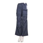 Craxx Ladies Cotton Wide Leg Pant #1552 – Black (Size 28)